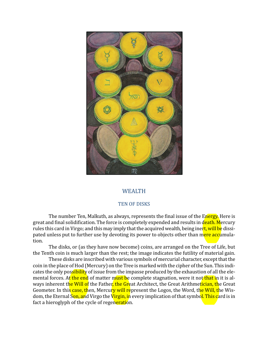 Original scan of The Book of Thoth, PDF page 238