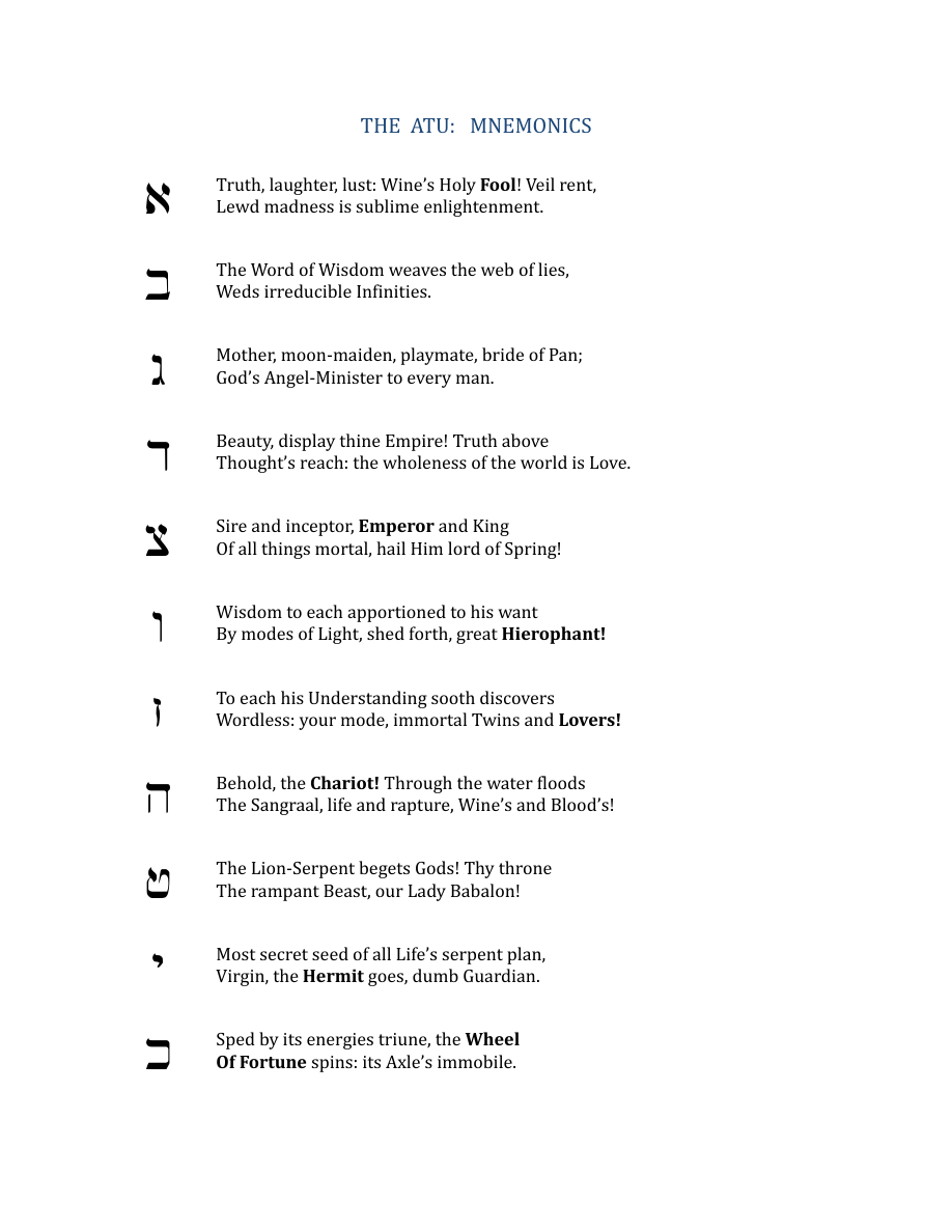 Original scan of The Book of Thoth, PDF page 242