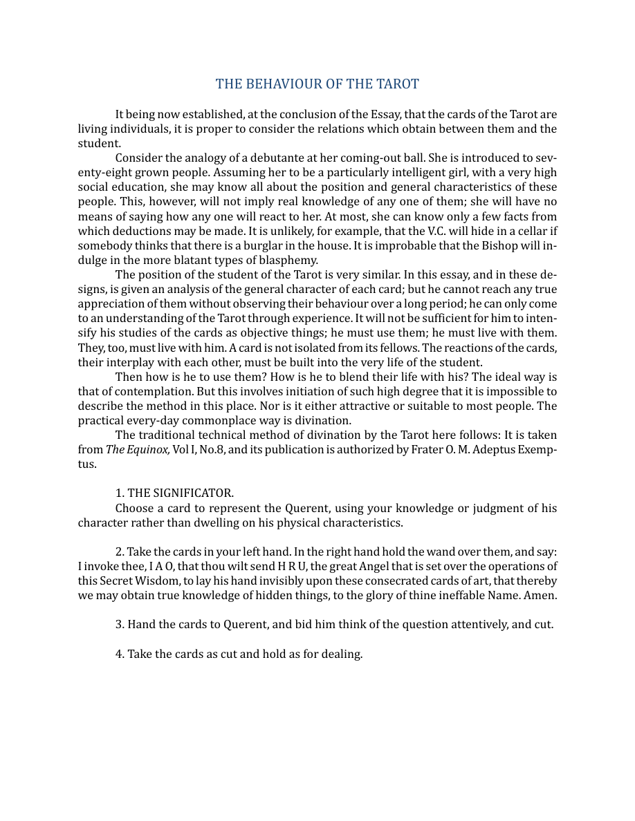 Original scan of The Book of Thoth, PDF page 246