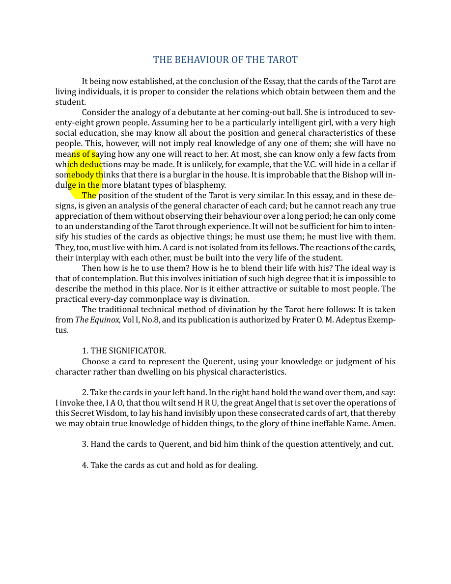 Original scan of The Book of Thoth, PDF page 246