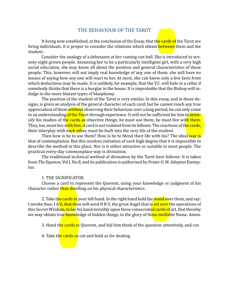 Original scan of The Book of Thoth, PDF page 246
