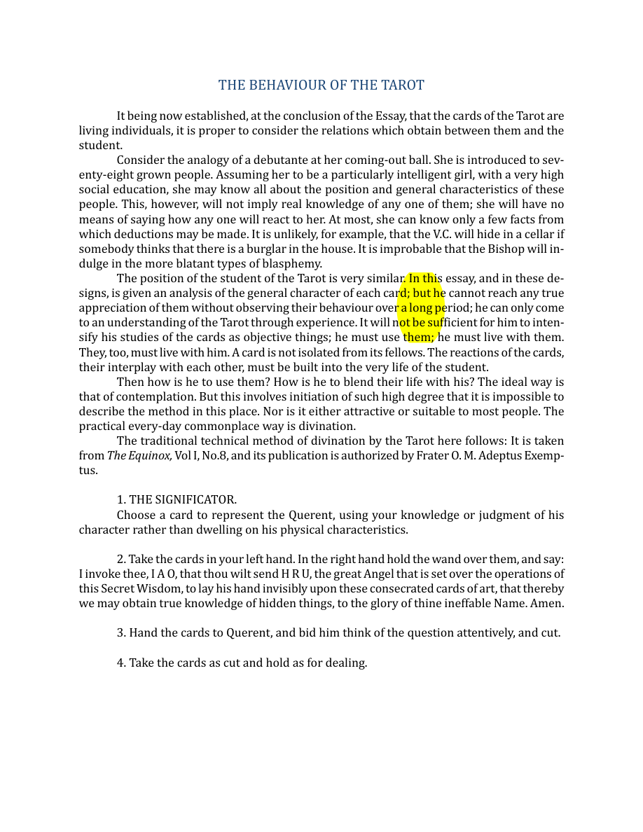 Original scan of The Book of Thoth, PDF page 246