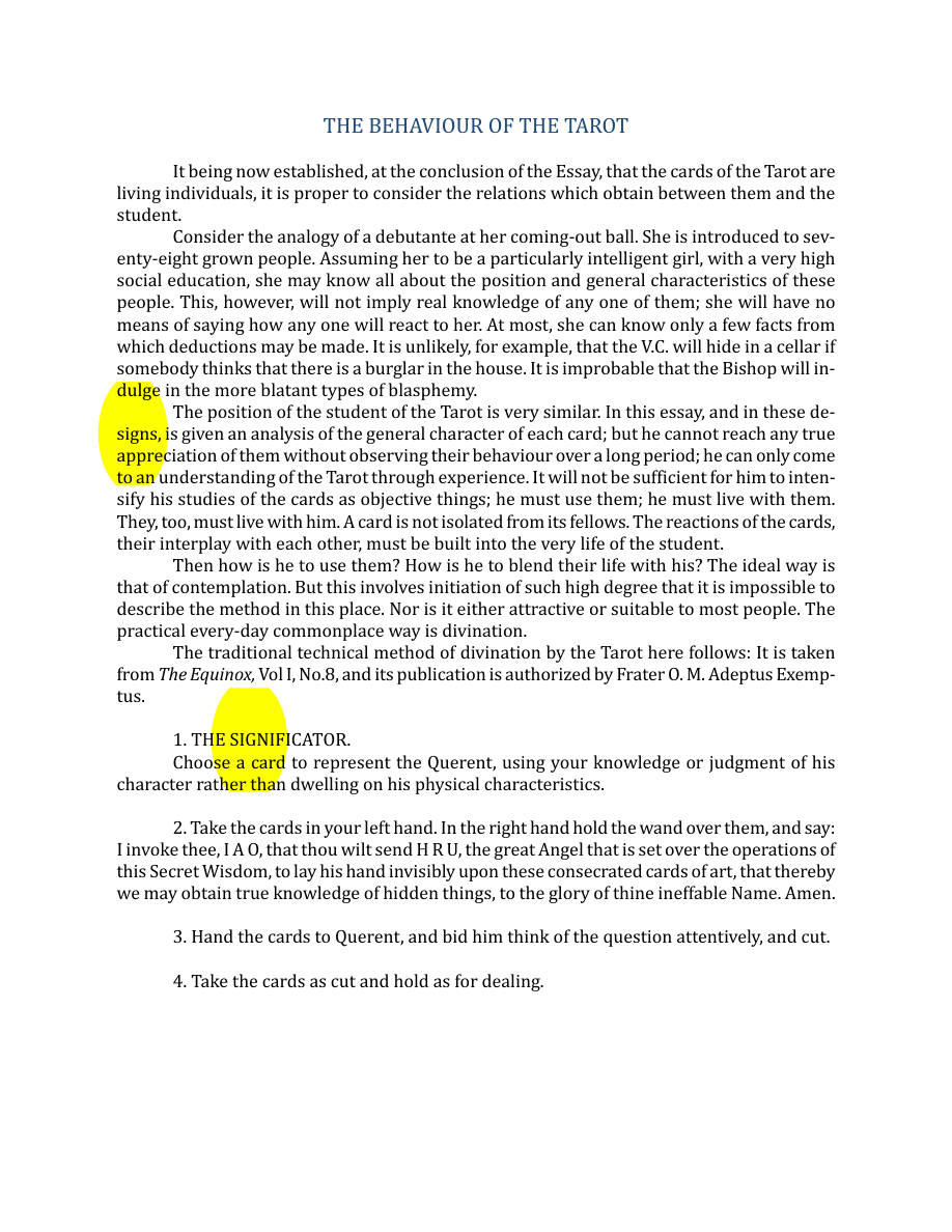 Original scan of The Book of Thoth, PDF page 246