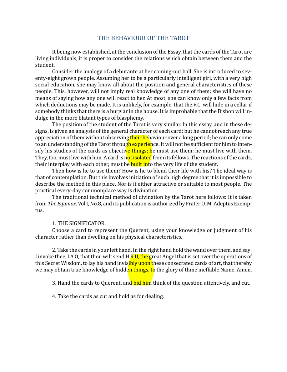 Original scan of The Book of Thoth, PDF page 246