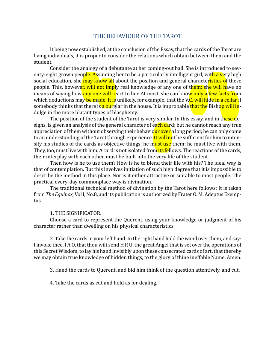 Original scan of The Book of Thoth, PDF page 246