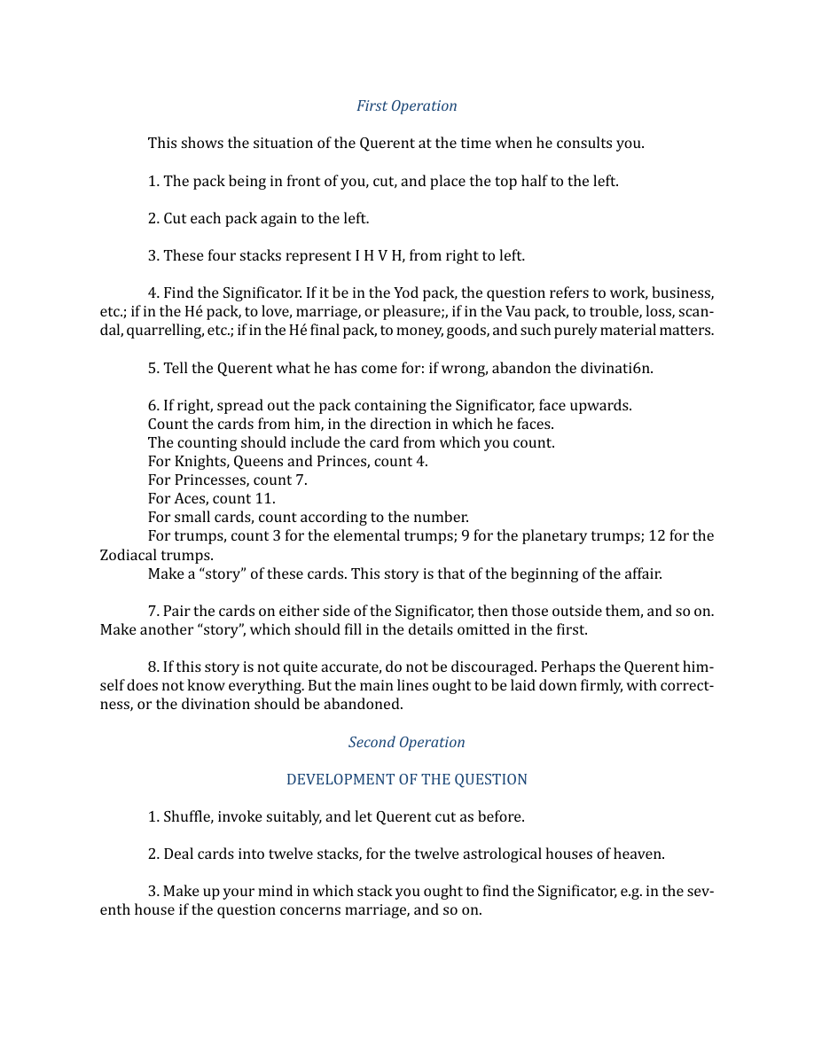 Original scan of The Book of Thoth, PDF page 247
