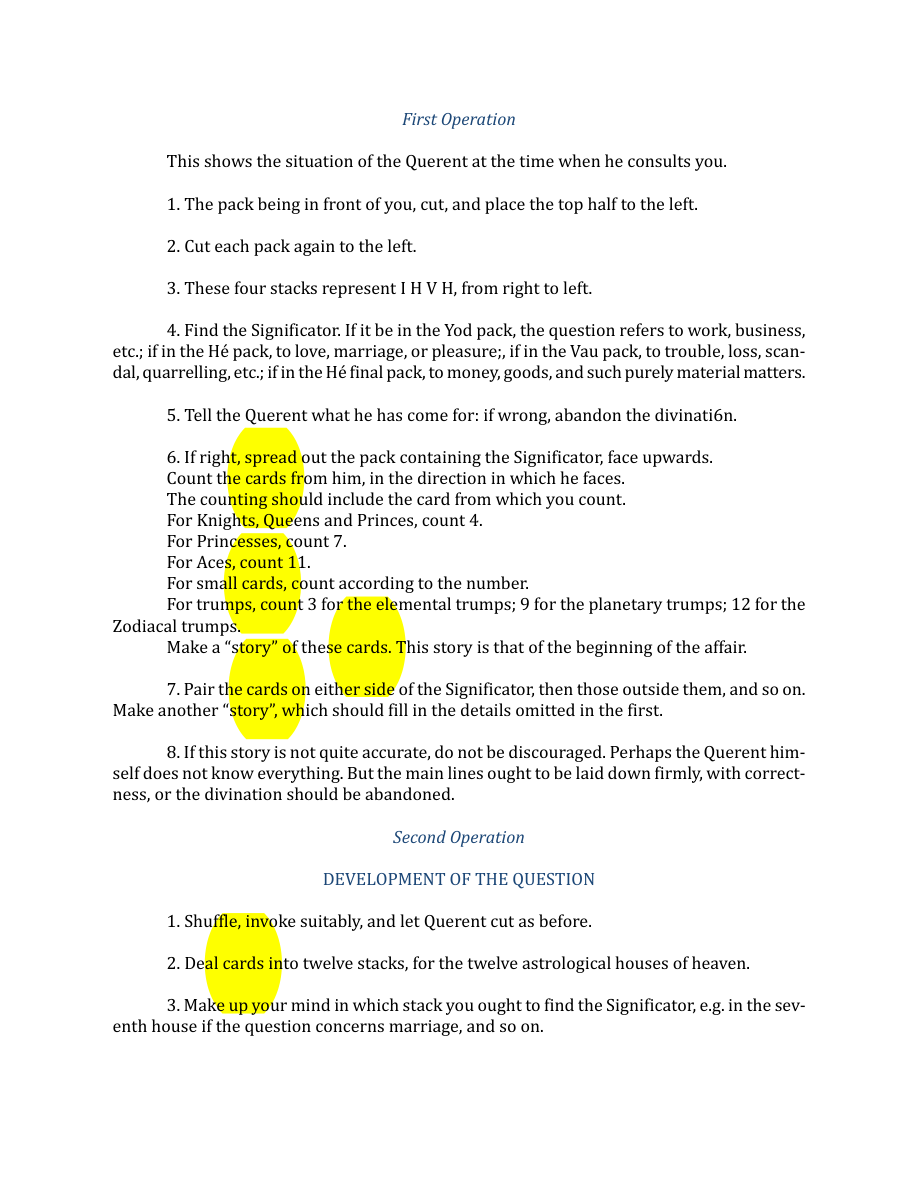 Original scan of The Book of Thoth, PDF page 247