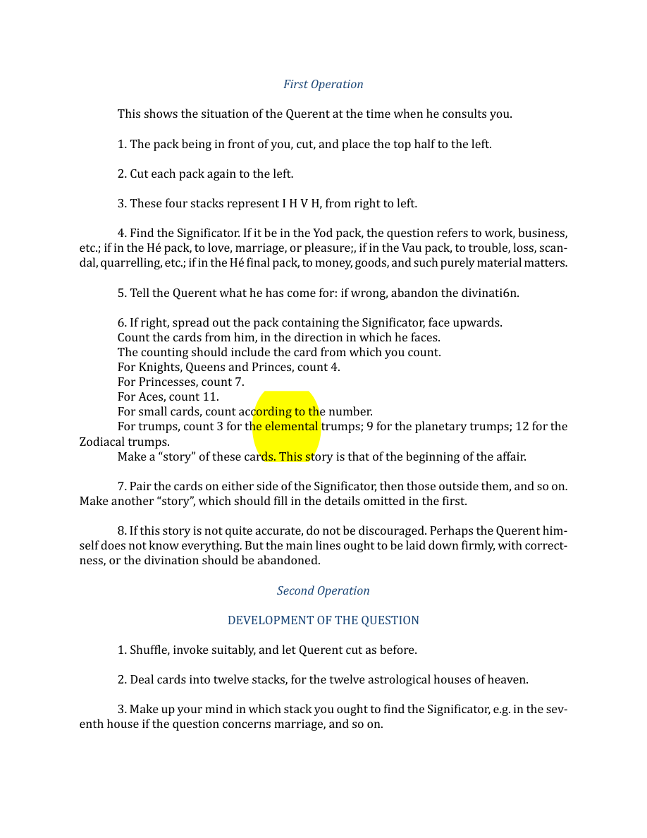 Original scan of The Book of Thoth, PDF page 247
