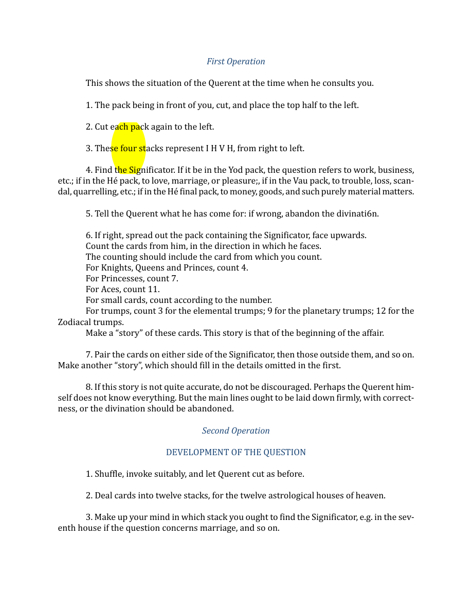 Original scan of The Book of Thoth, PDF page 247