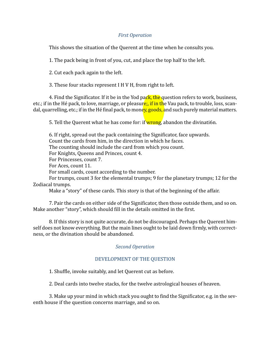Original scan of The Book of Thoth, PDF page 247