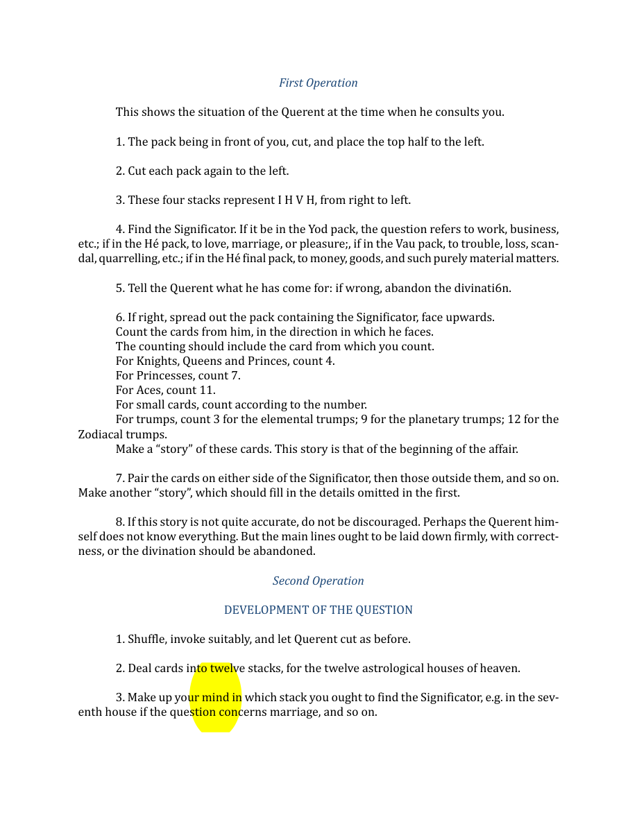 Original scan of The Book of Thoth, PDF page 247
