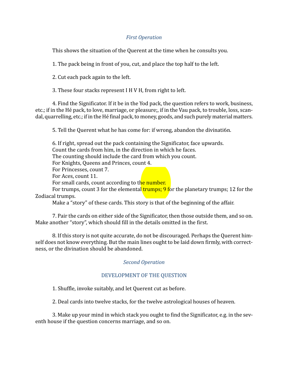 Original scan of The Book of Thoth, PDF page 247