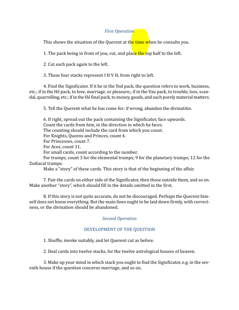 Original scan of The Book of Thoth, PDF page 247