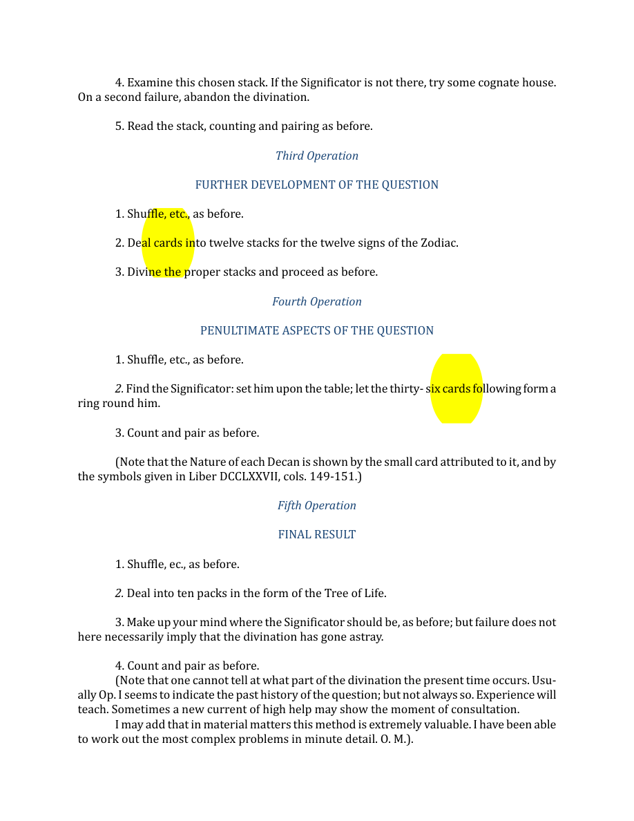 Original scan of The Book of Thoth, PDF page 248