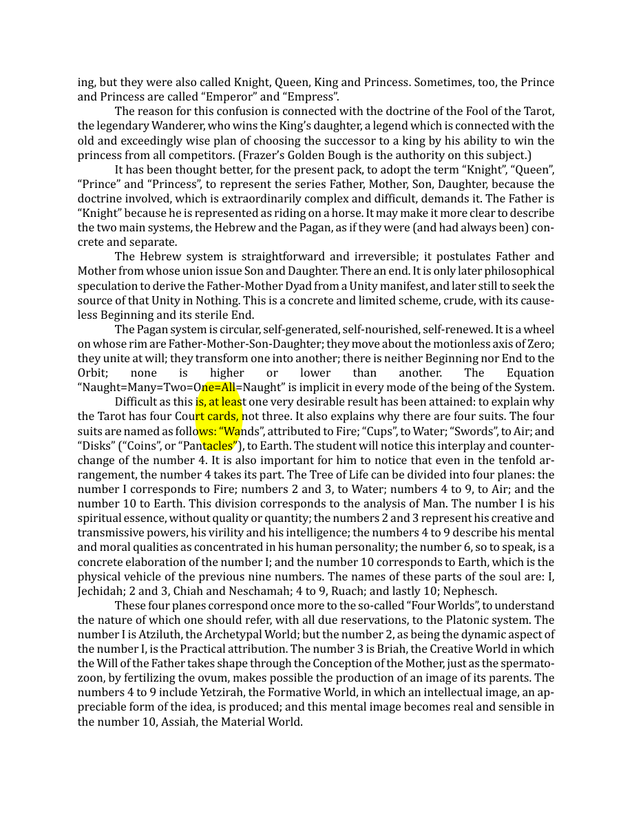 Original scan of The Book of Thoth, PDF page 25