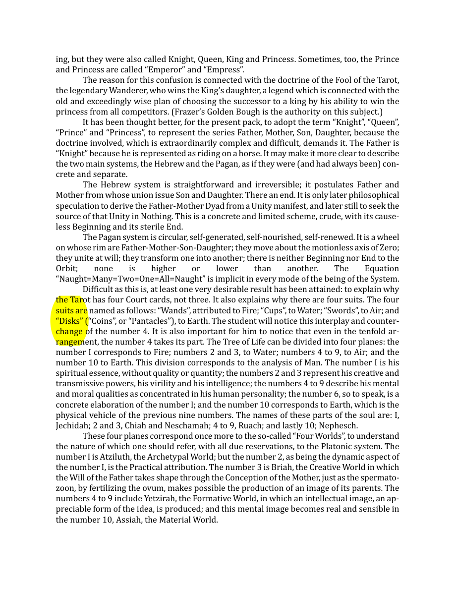 Original scan of The Book of Thoth, PDF page 25