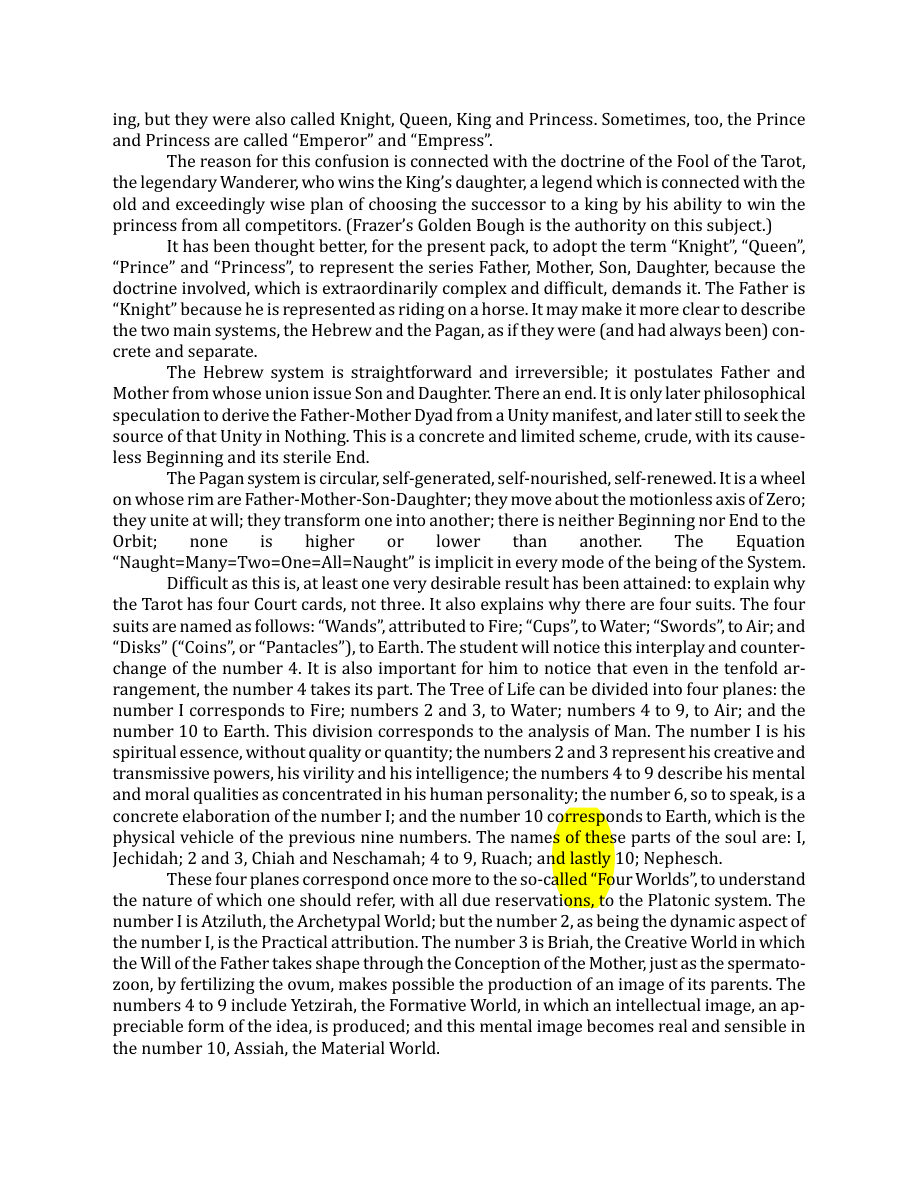 Original scan of The Book of Thoth, PDF page 25