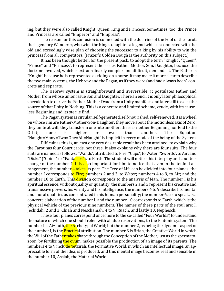 Original scan of The Book of Thoth, PDF page 25