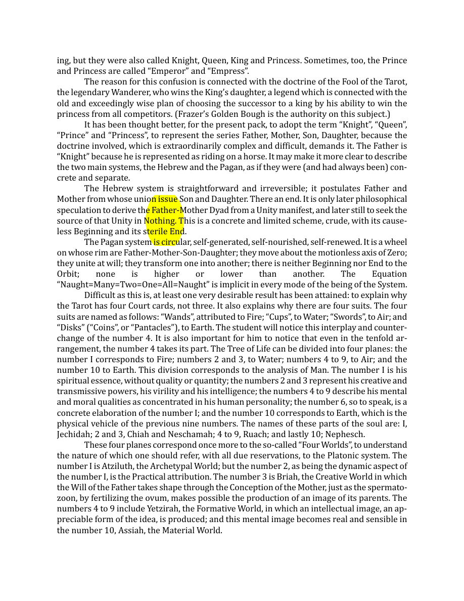 Original scan of The Book of Thoth, PDF page 25