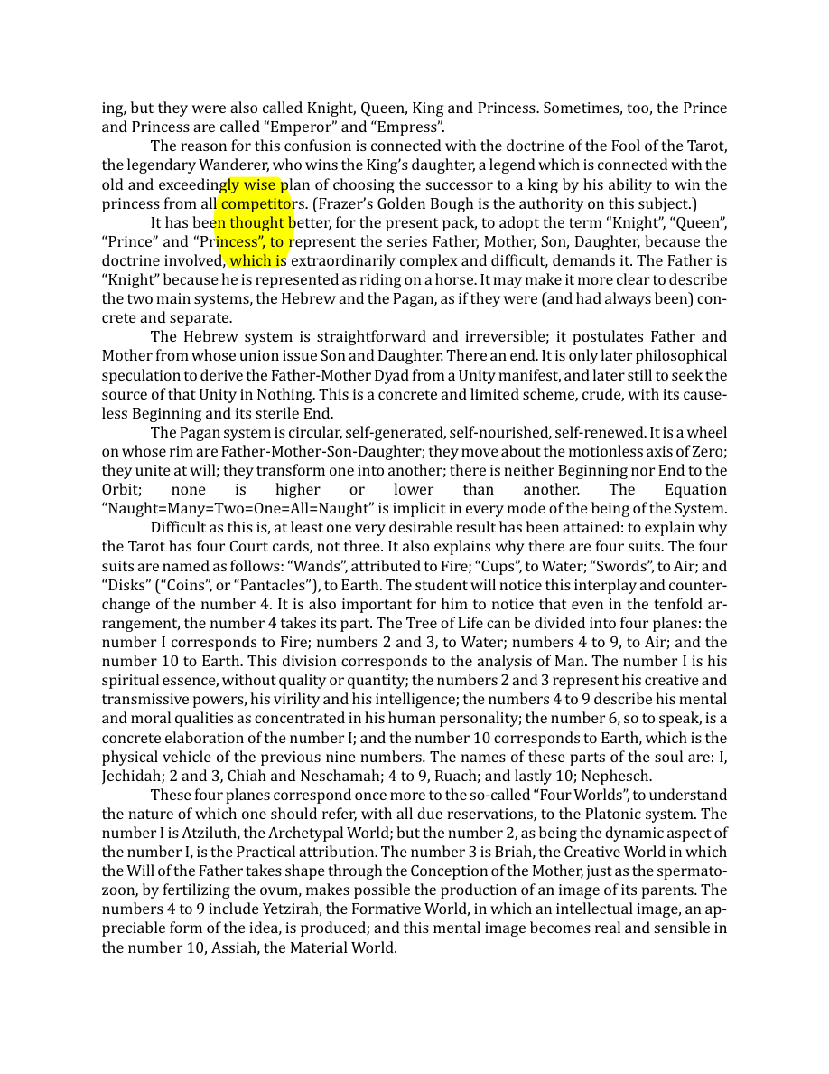 Original scan of The Book of Thoth, PDF page 25