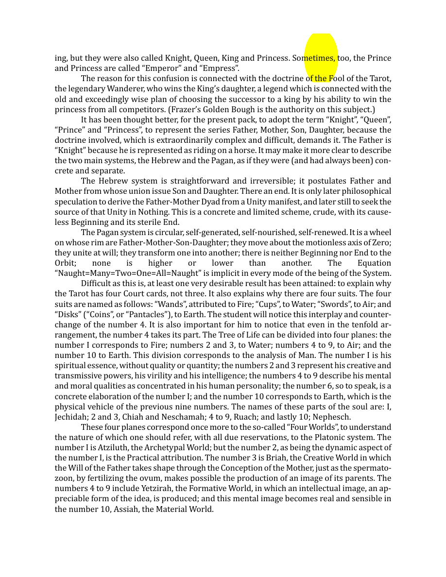 Original scan of The Book of Thoth, PDF page 25