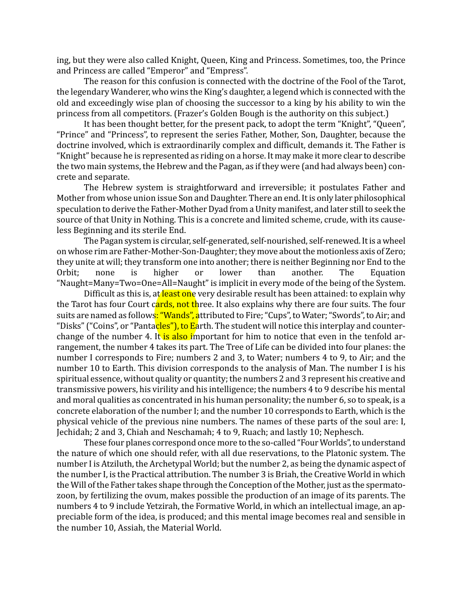 Original scan of The Book of Thoth, PDF page 25