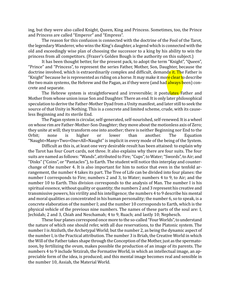 Original scan of The Book of Thoth, PDF page 25