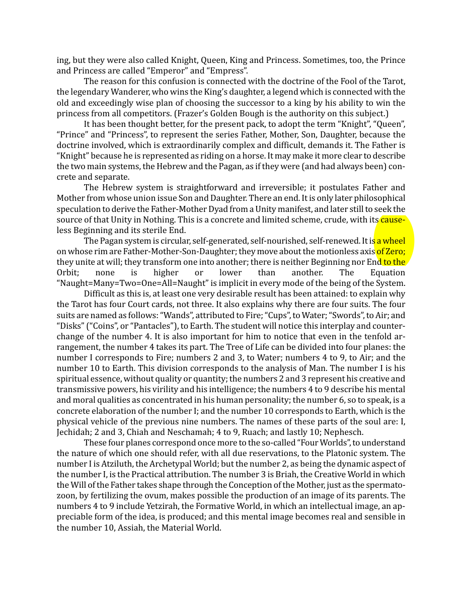 Original scan of The Book of Thoth, PDF page 25