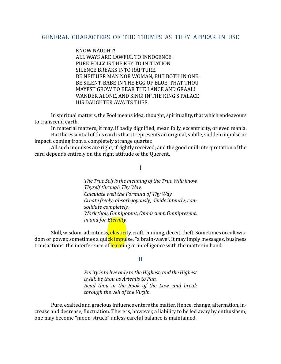Original scan of The Book of Thoth, PDF page 250