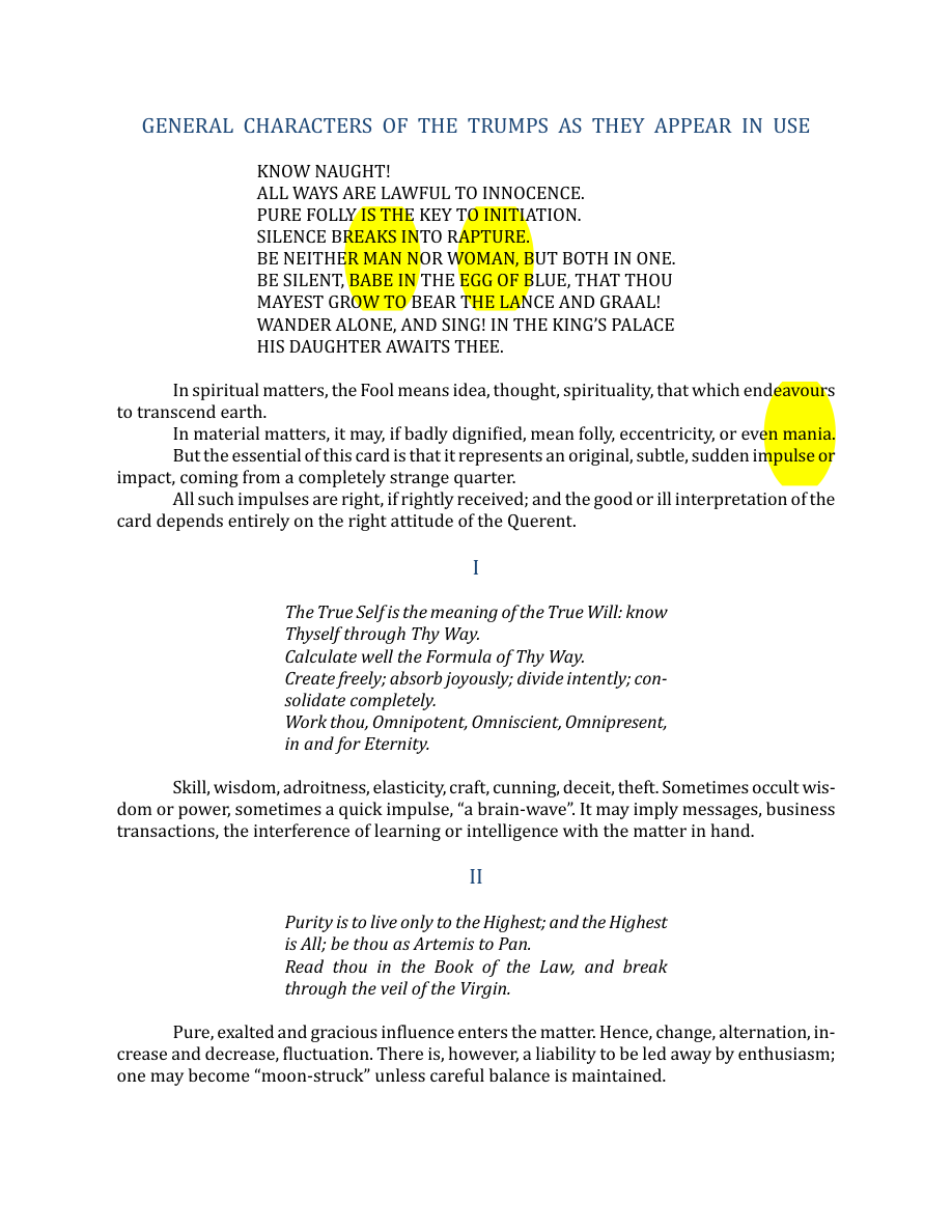 Original scan of The Book of Thoth, PDF page 250