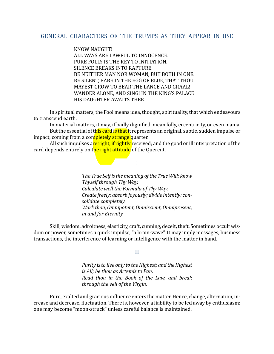 Original scan of The Book of Thoth, PDF page 250
