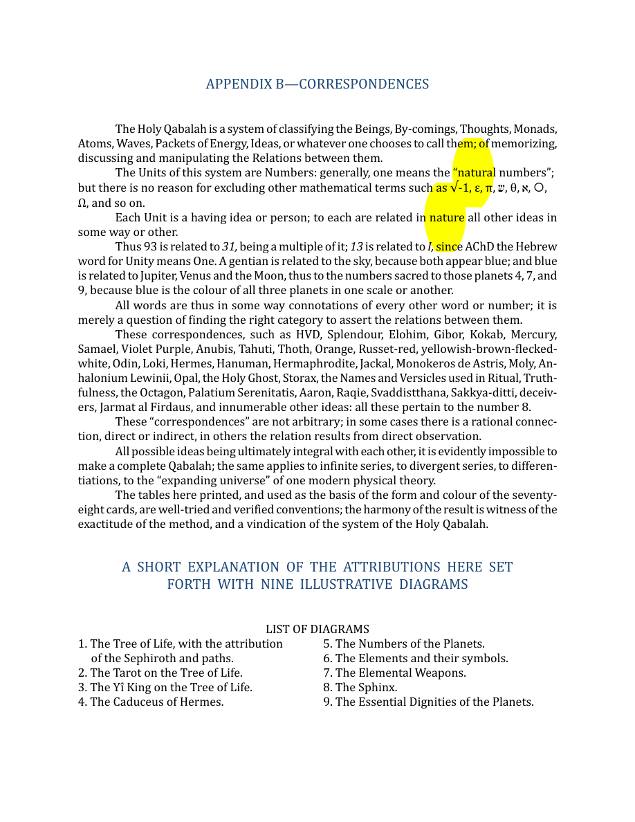 Original scan of The Book of Thoth, PDF page 258