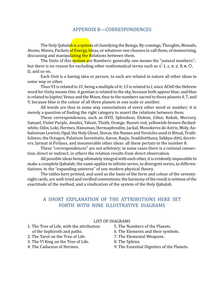 Original scan of The Book of Thoth, PDF page 258