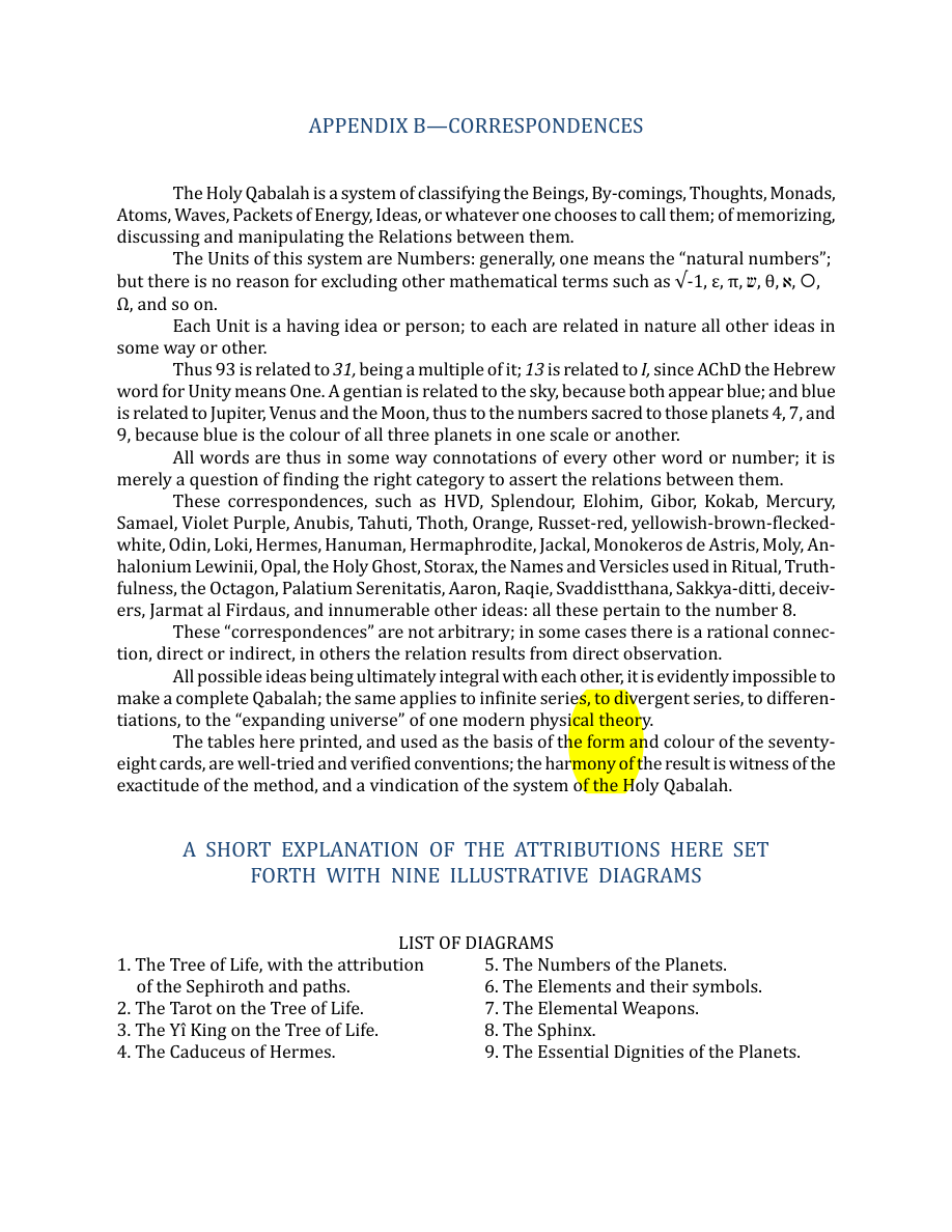 Original scan of The Book of Thoth, PDF page 258