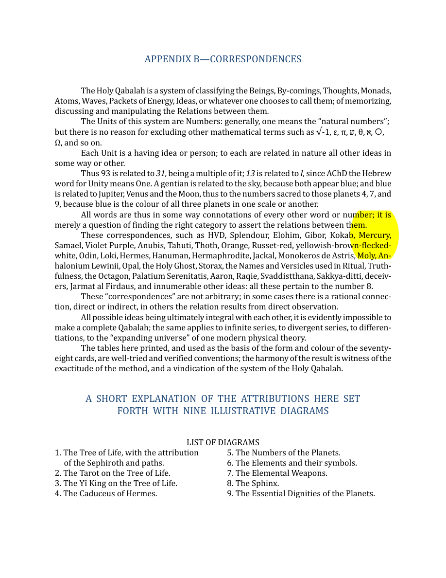Original scan of The Book of Thoth, PDF page 258