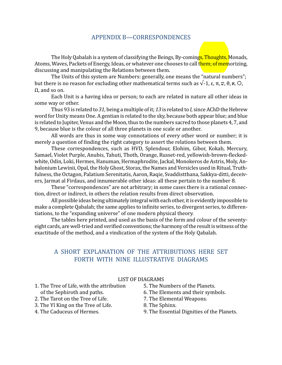 Original scan of The Book of Thoth, PDF page 258