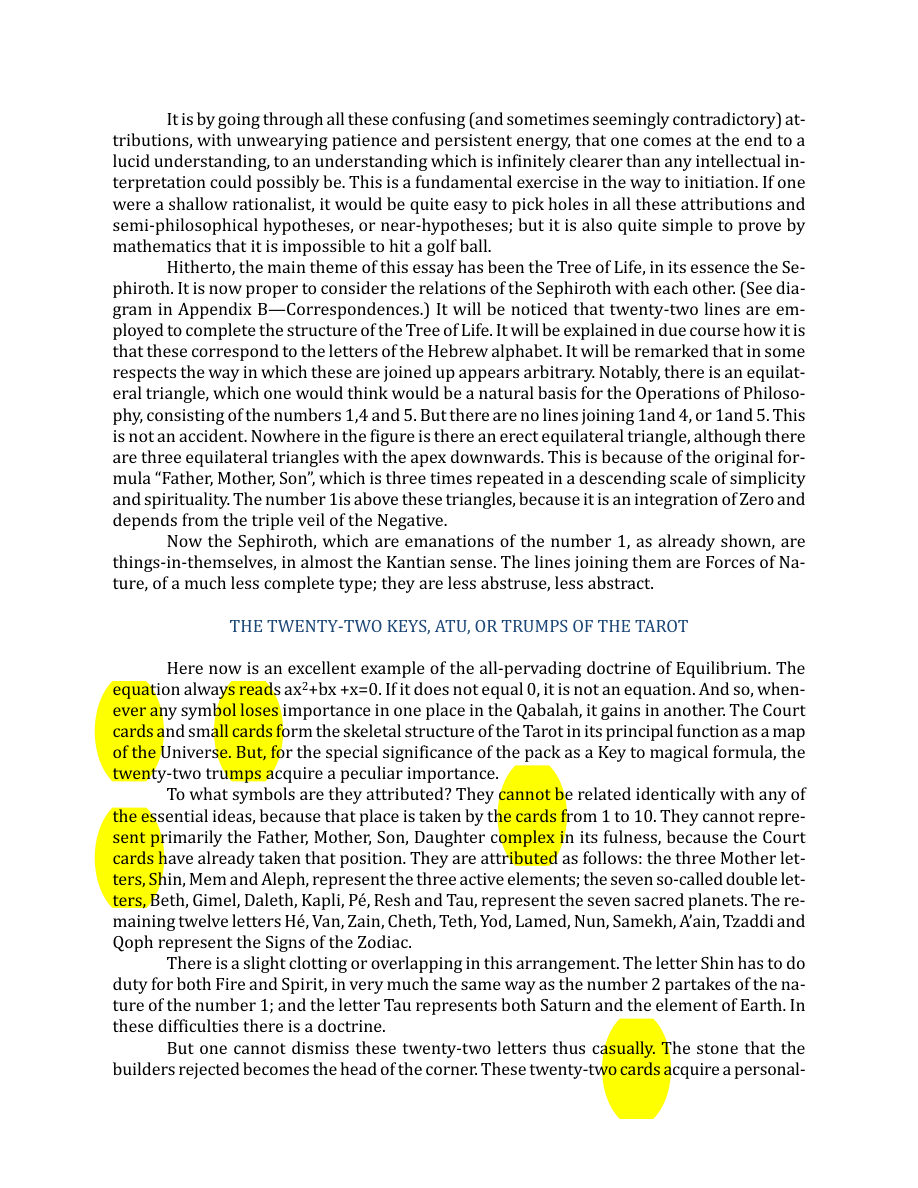 Original scan of The Book of Thoth, PDF page 26