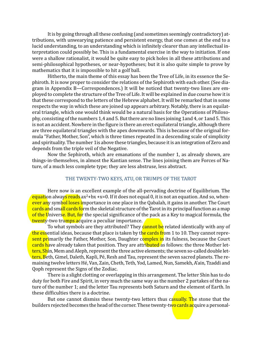 Original scan of The Book of Thoth, PDF page 26