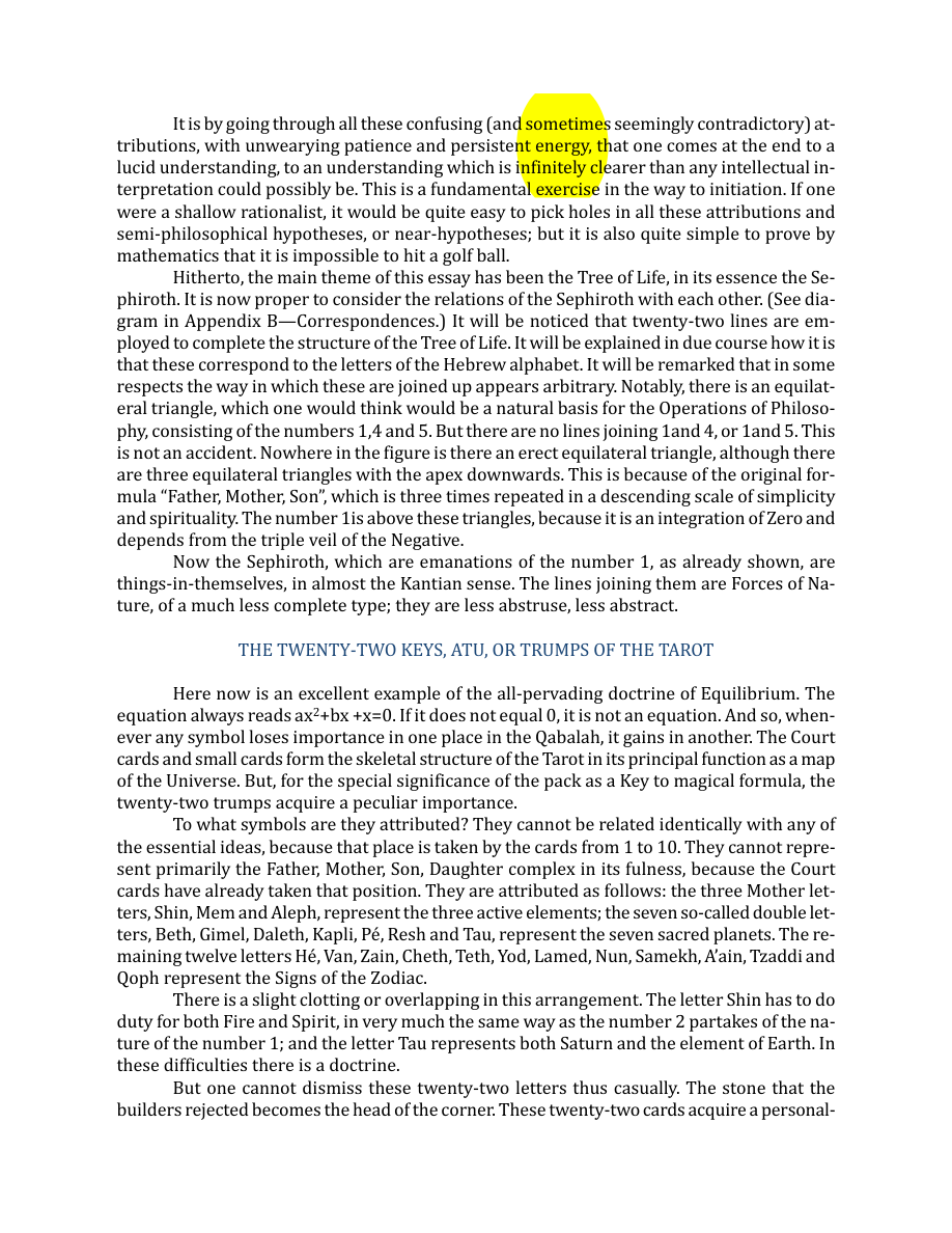 Original scan of The Book of Thoth, PDF page 26