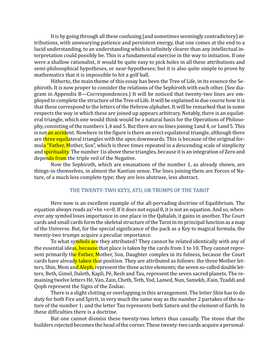 Original scan of The Book of Thoth, PDF page 26