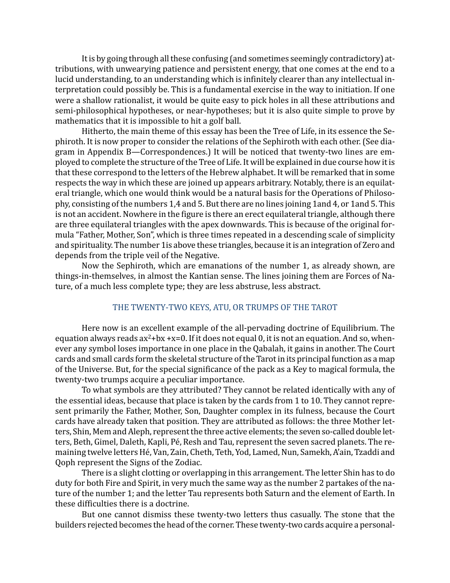 Original scan of The Book of Thoth, PDF page 26