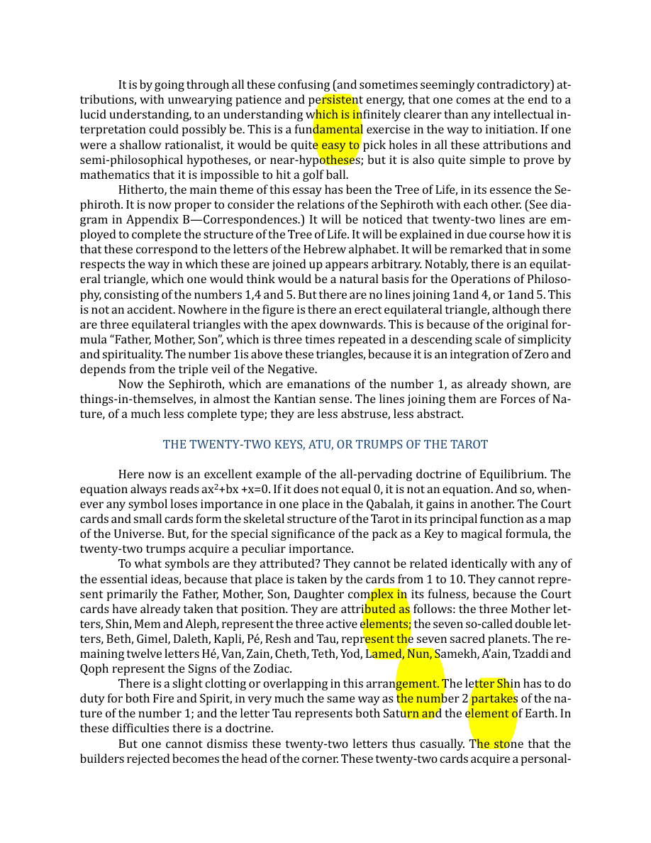 Original scan of The Book of Thoth, PDF page 26