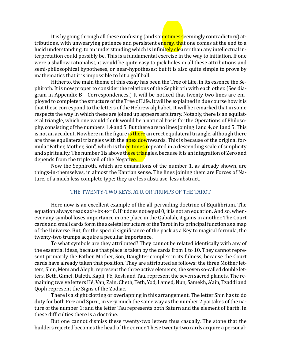 Original scan of The Book of Thoth, PDF page 26