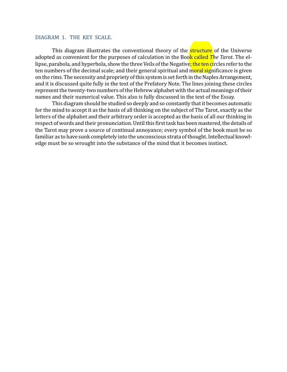 Original scan of The Book of Thoth, PDF page 260