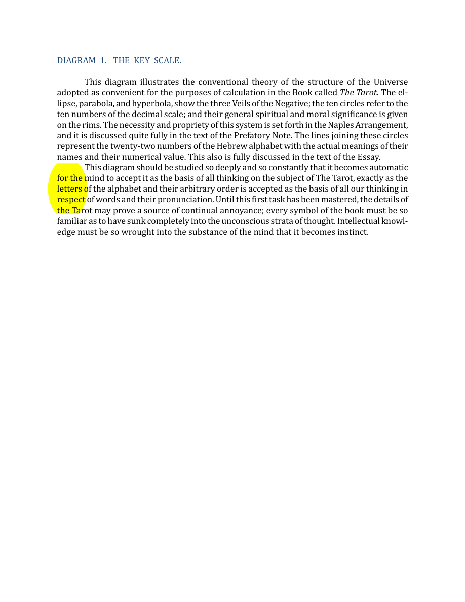 Original scan of The Book of Thoth, PDF page 260
