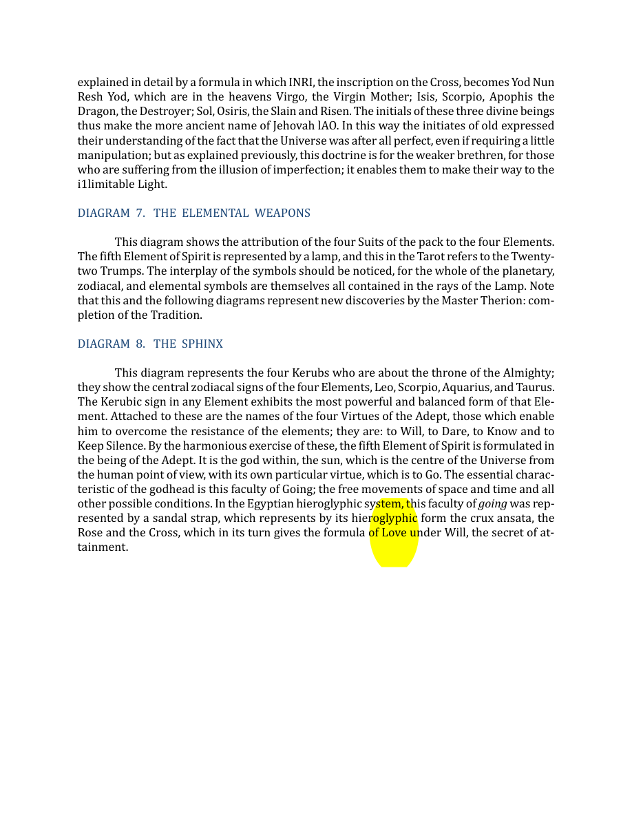 Original scan of The Book of Thoth, PDF page 268