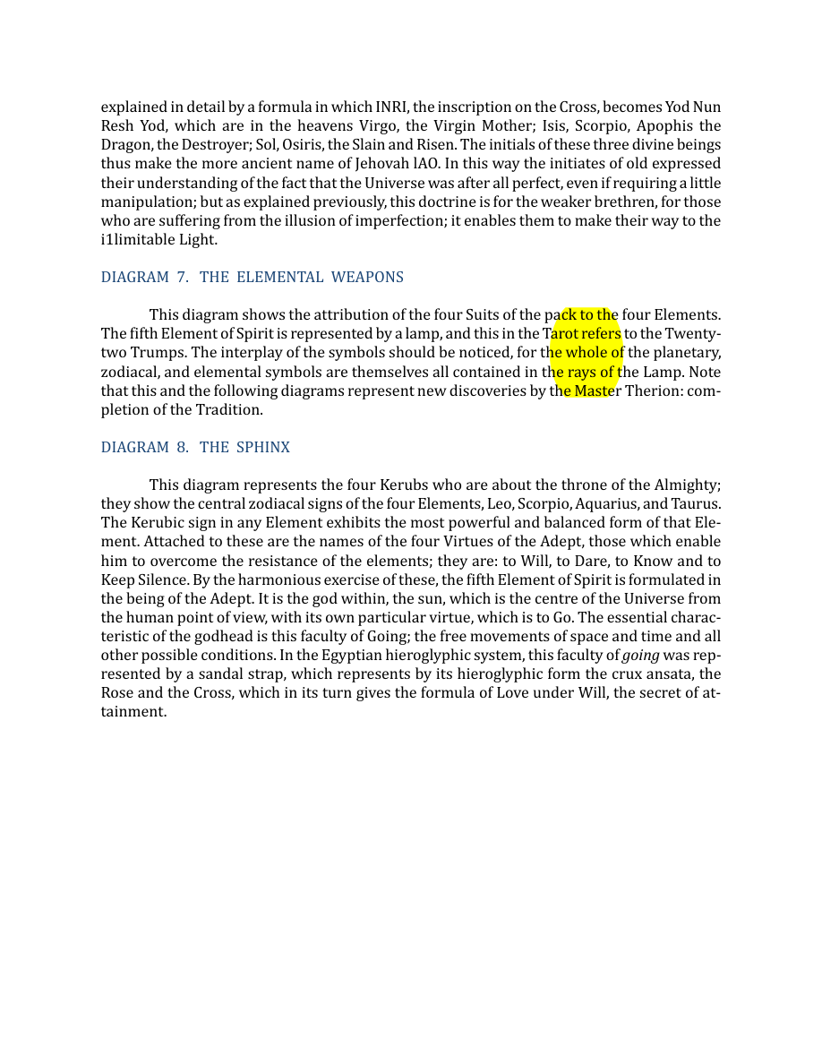 Original scan of The Book of Thoth, PDF page 268
