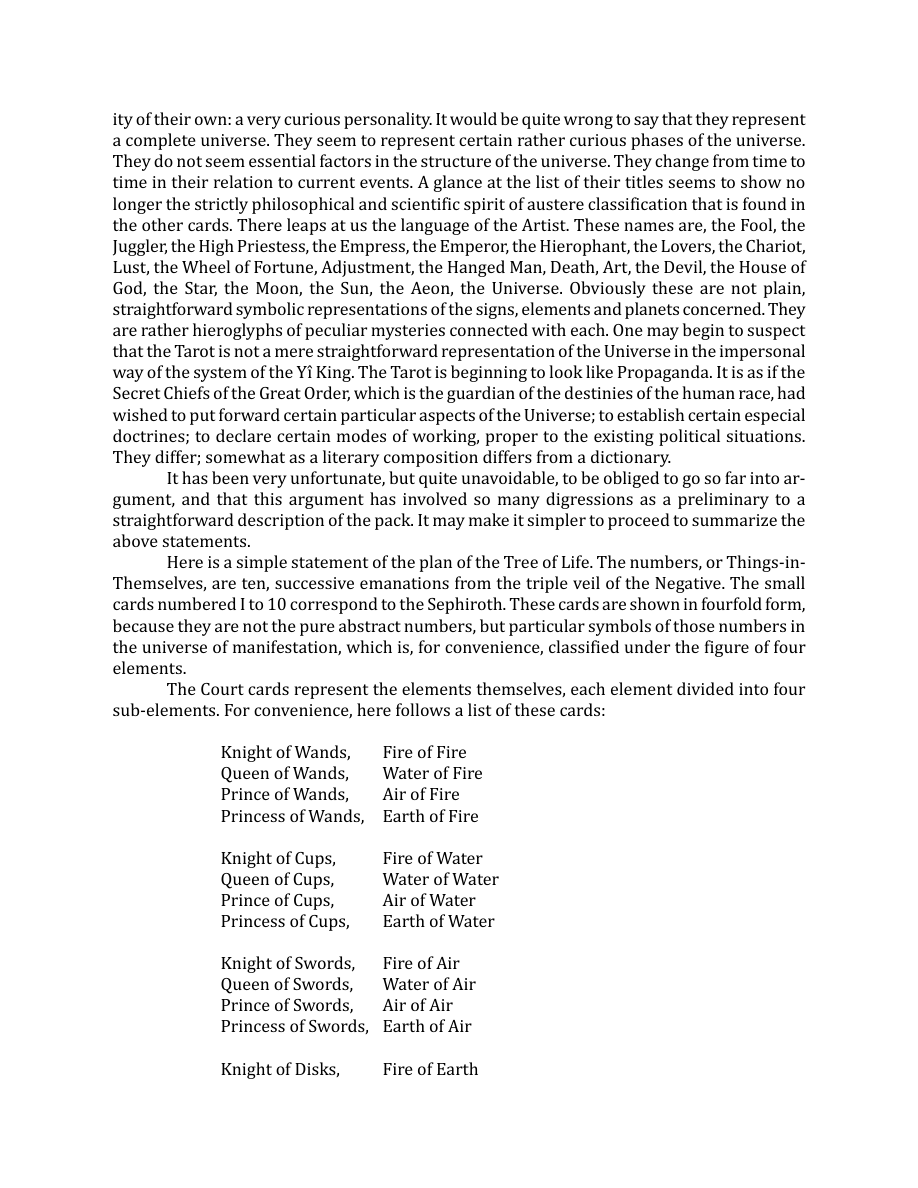 Original scan of The Book of Thoth, PDF page 27