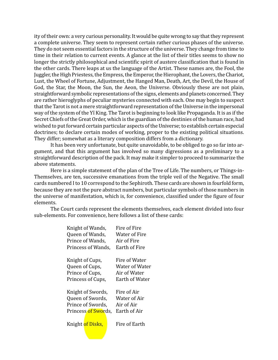 Original scan of The Book of Thoth, PDF page 27