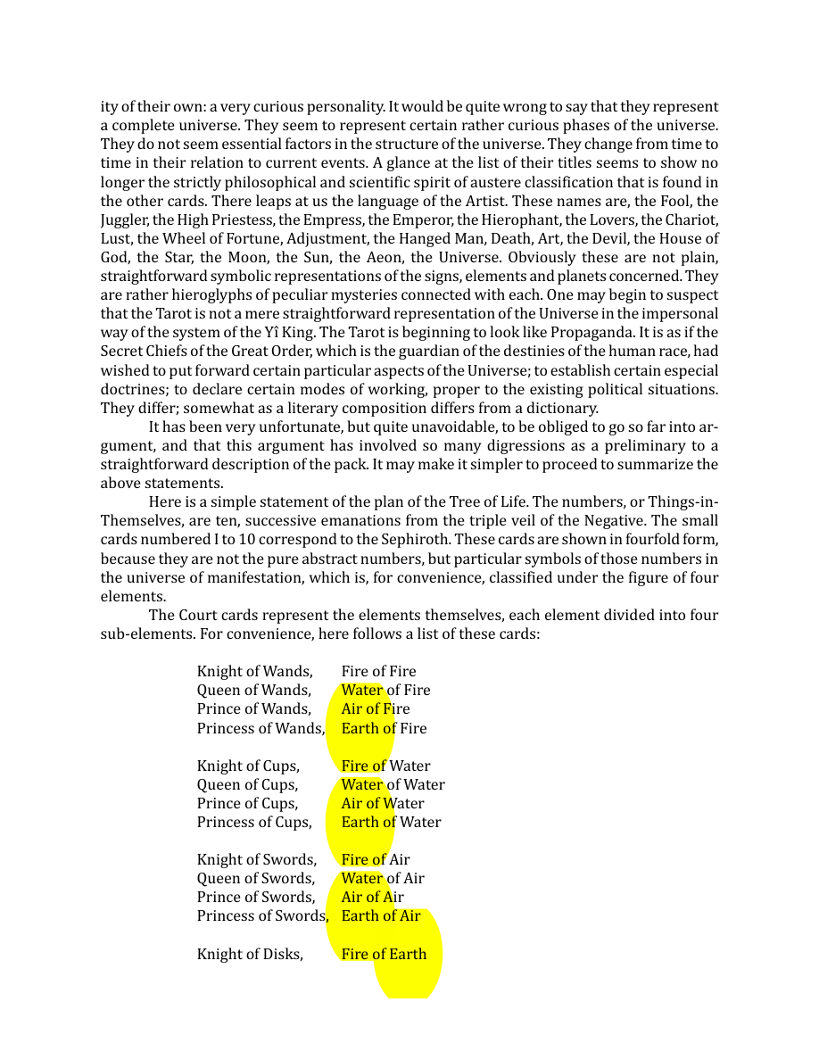 Original scan of The Book of Thoth, PDF page 27